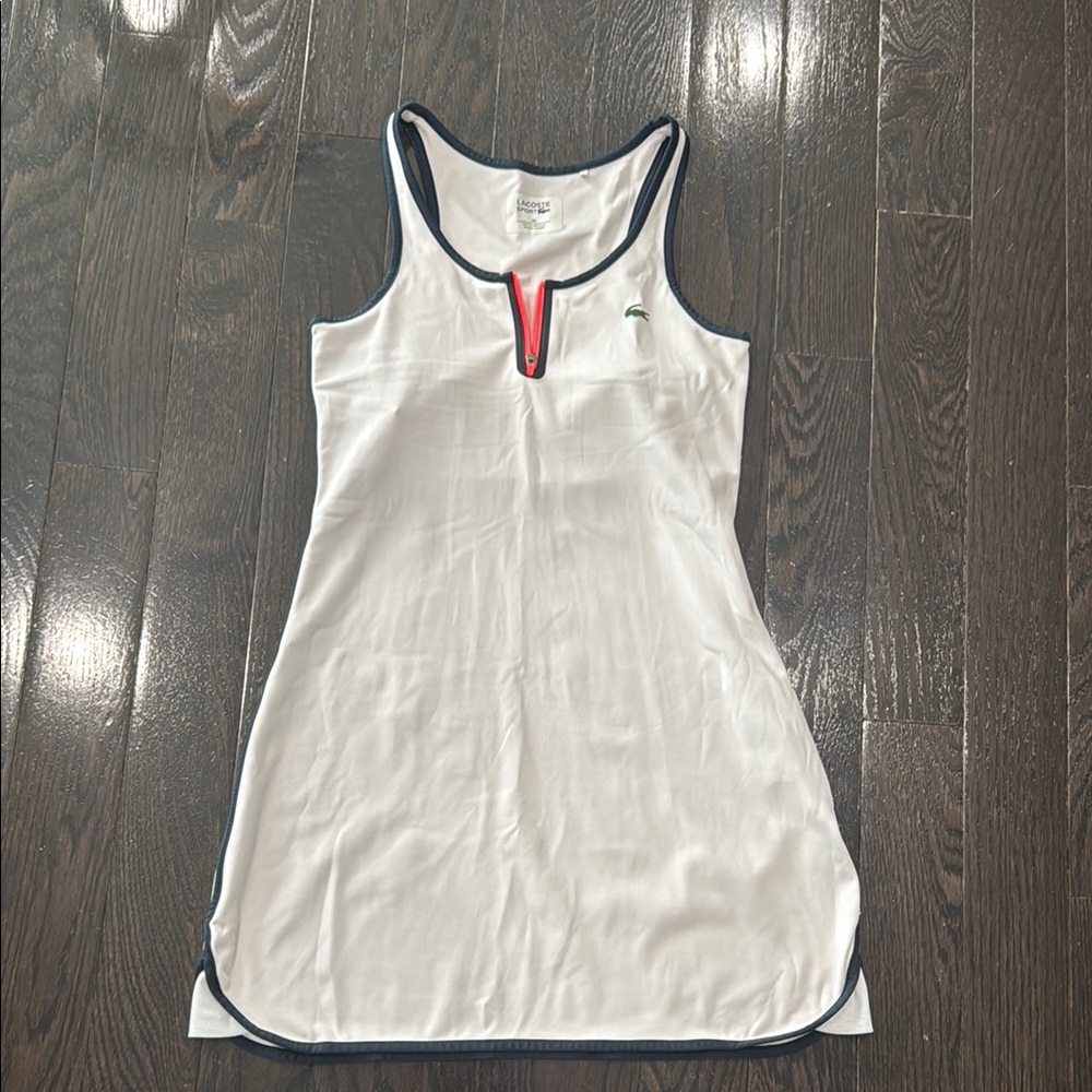 Lacoste White tennis dress or for pjckleball